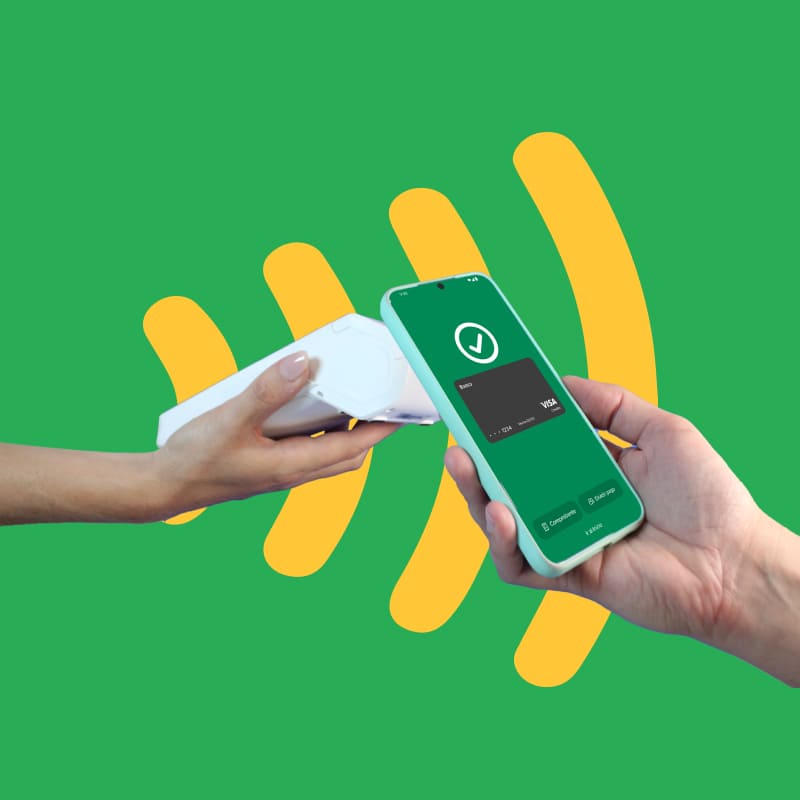 Tu primer pago con NFC